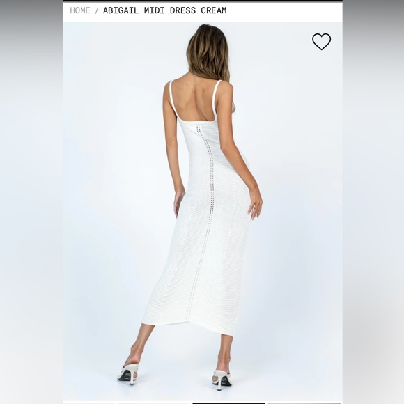 NWT! Abigail Midi Dress Princess Polly - Picture 3 of 4